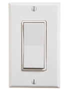 Modern single light switch